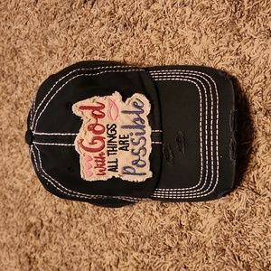 With God All Things Are Possible Baseball Hat